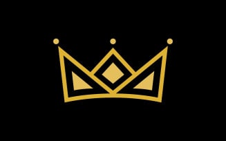 Crown Concept Logo Design Template1