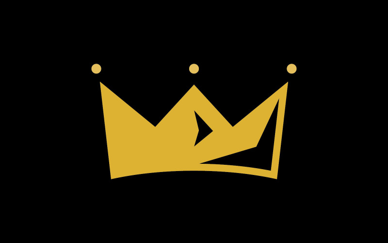 Crown Concept Logo Design Template2 Logo Template