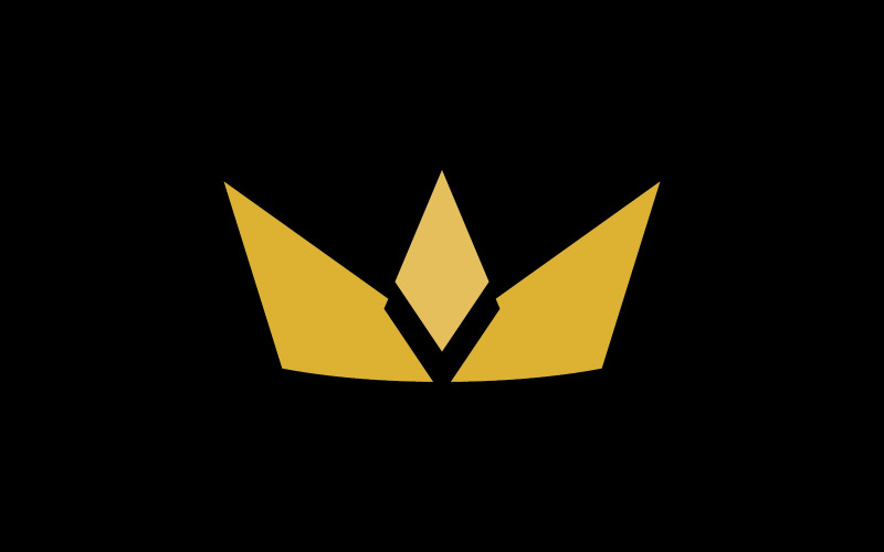 Crown Concept Logo Design Template4 Logo Template