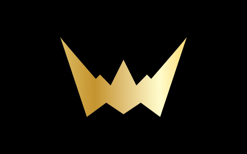 Crown Concept Logo Design Template8 Logo Template
