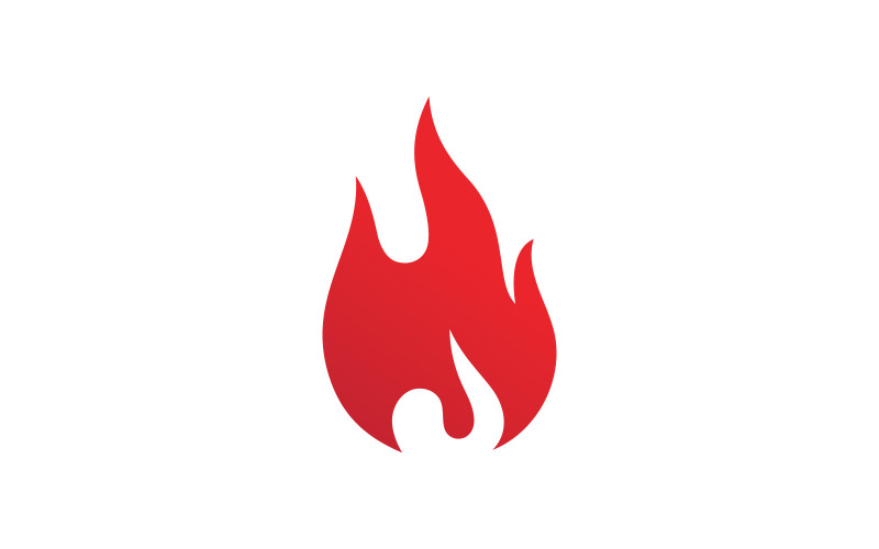 Fire Flame Logo design vector template V3 Logo Template