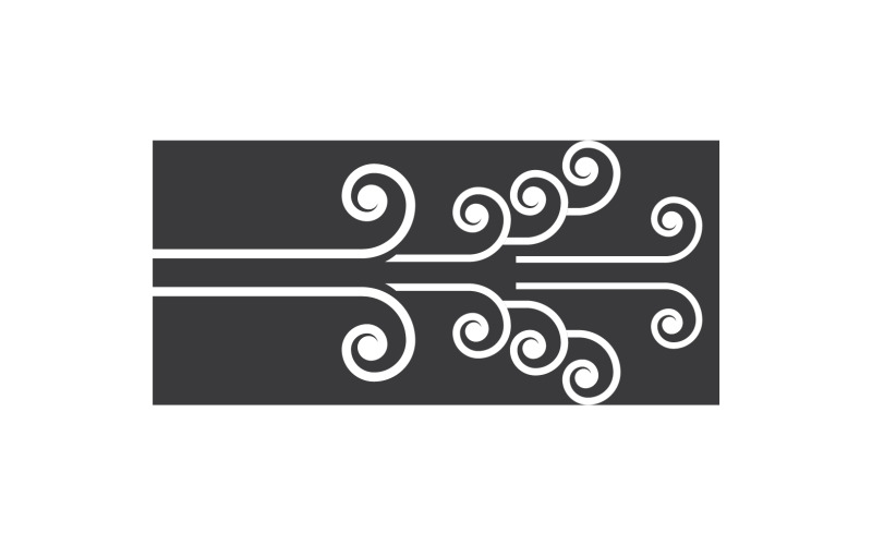 Wind Vector Design Illustration Template V9 Logo Template