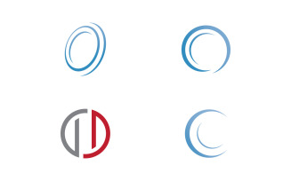 Circle logo vector and icon design V10
