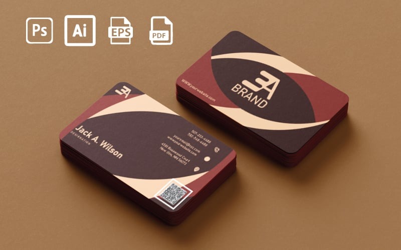 Creative Business Card - Visiting Card Corporate Identity