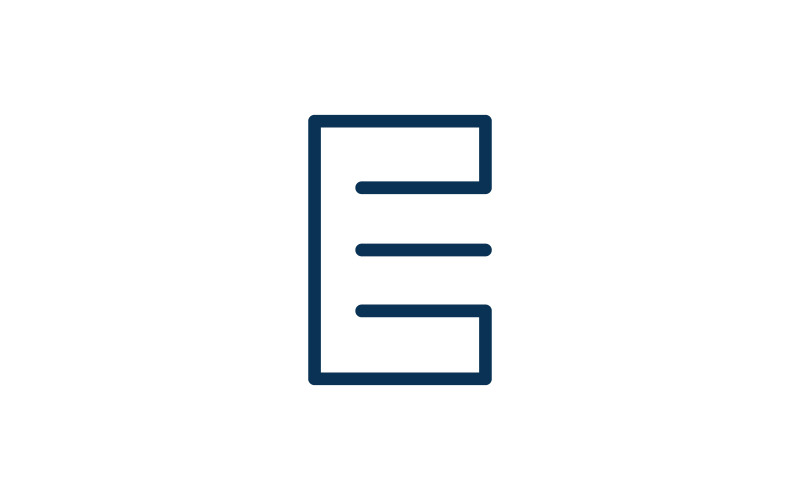 Letter E logo icon design template V4 Logo Template