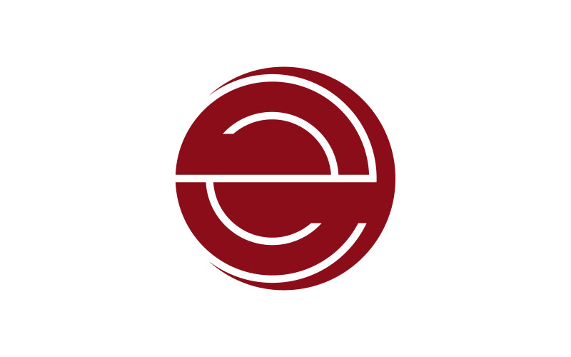 Letter E logo icon design template V8 Logo Template