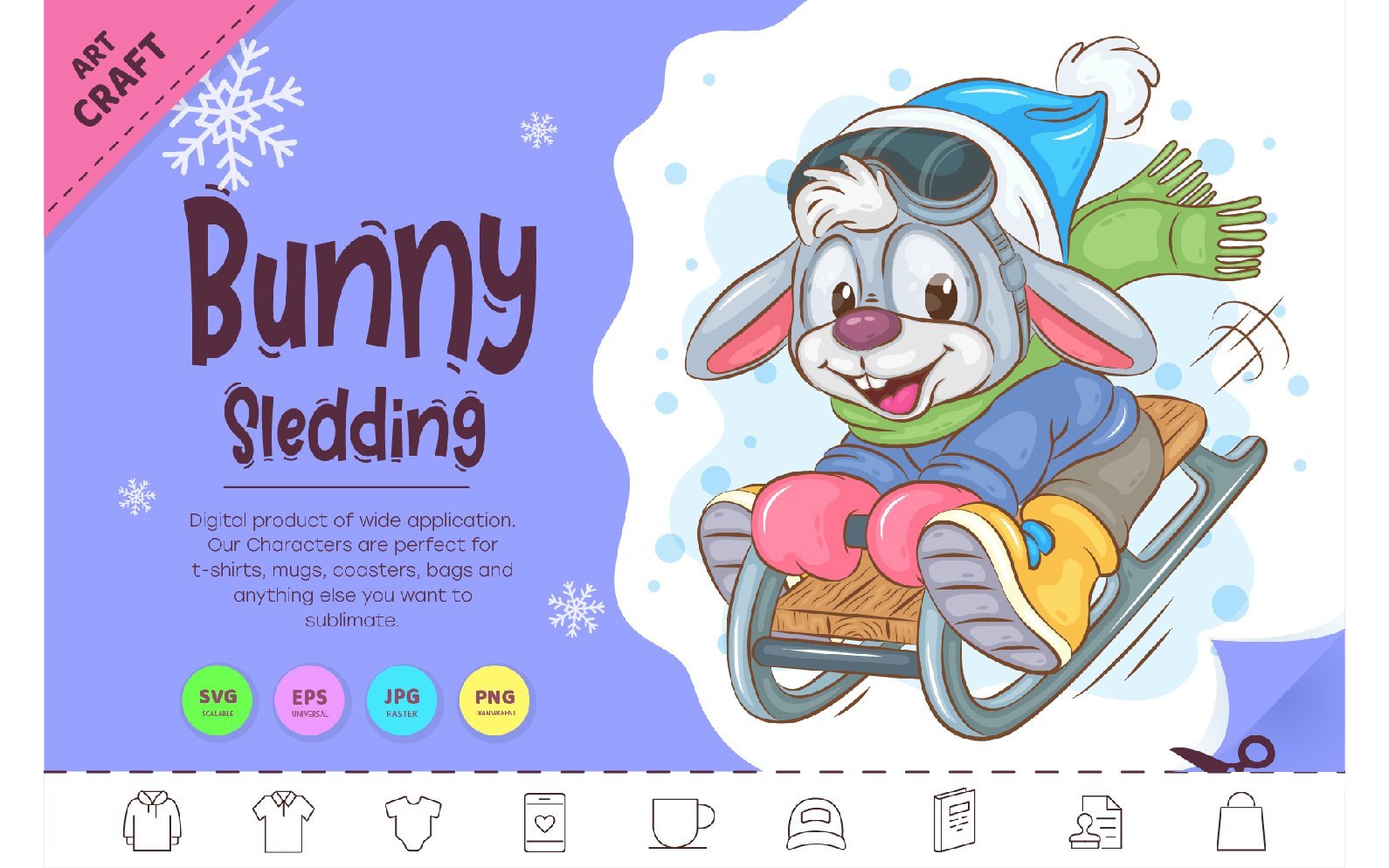 Kit Graphique #294832 Cartoon Bunny Divers Modles Web - Logo template Preview