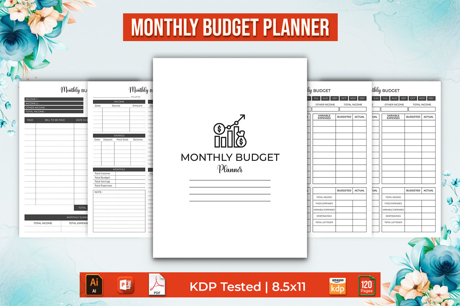 Kit Graphique #294931 Monthly Budget Divers Modles Web - Logo template Preview
