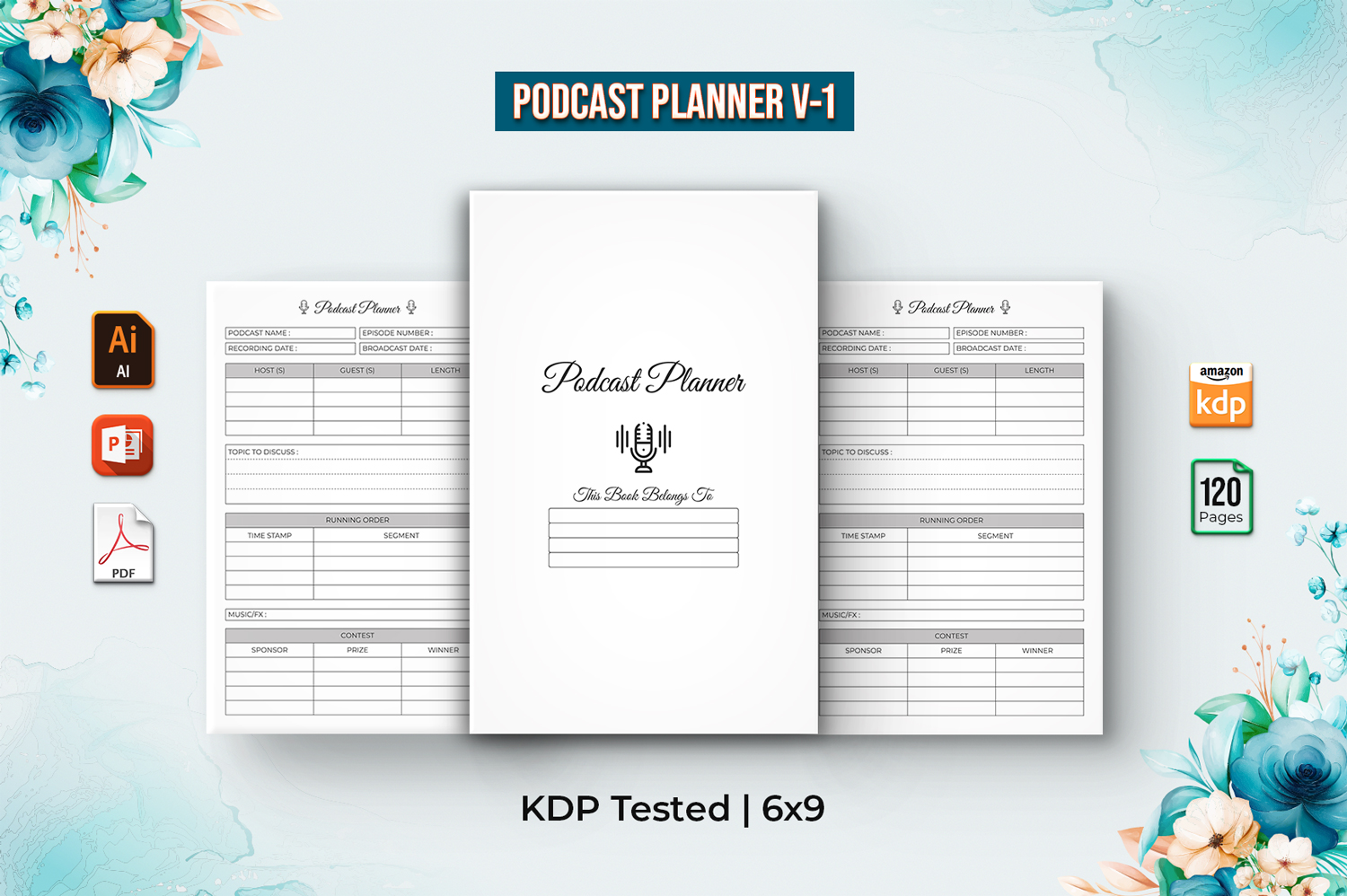 Kit Graphique #294932 Podcast Planificateur Divers Modles Web - Logo template Preview