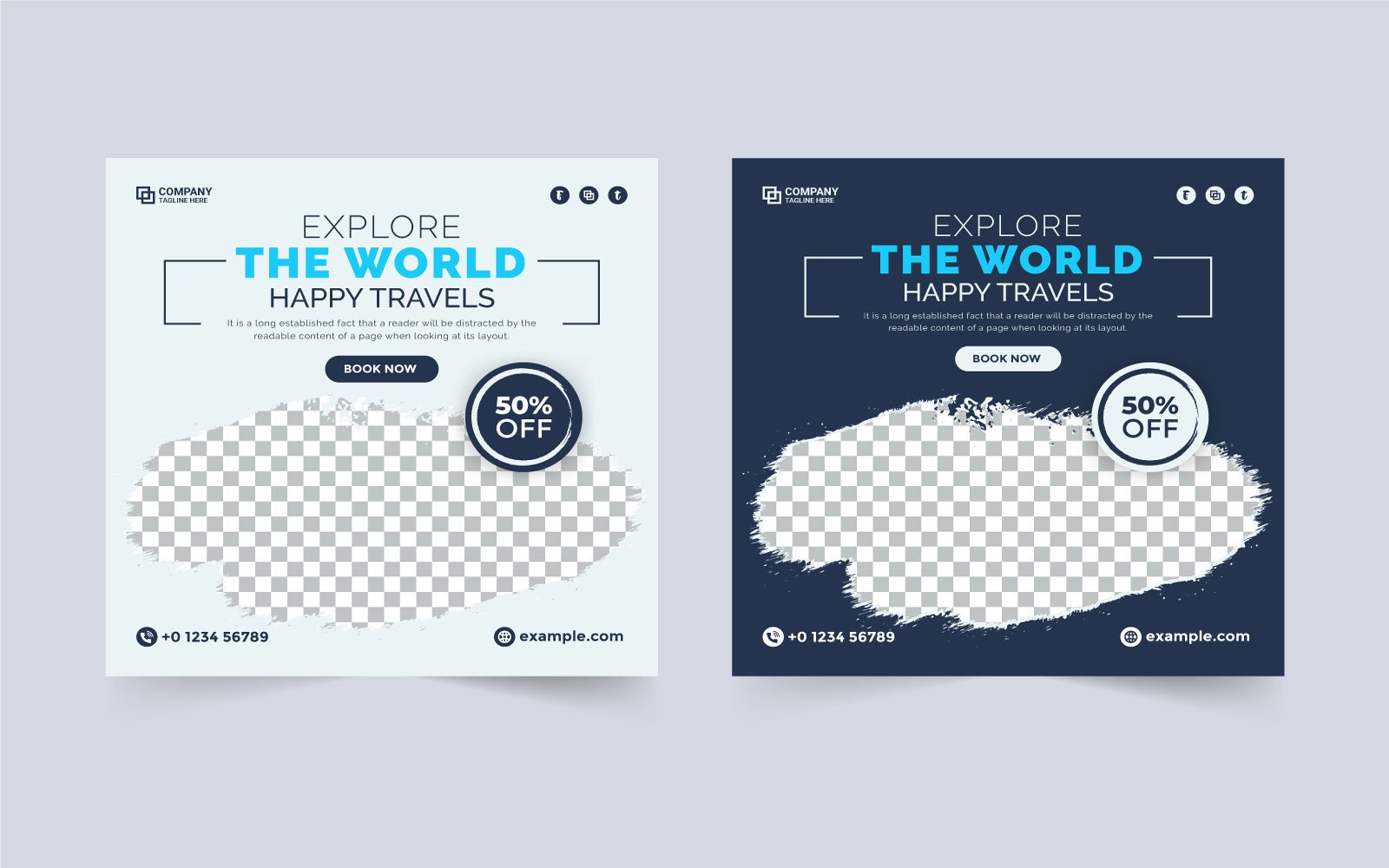 Kit Graphique #294993 Travel Agency Divers Modles Web - Logo template Preview