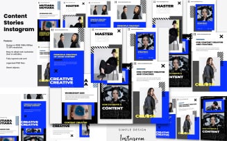 Crerative Agency Content Stories Instagram Template