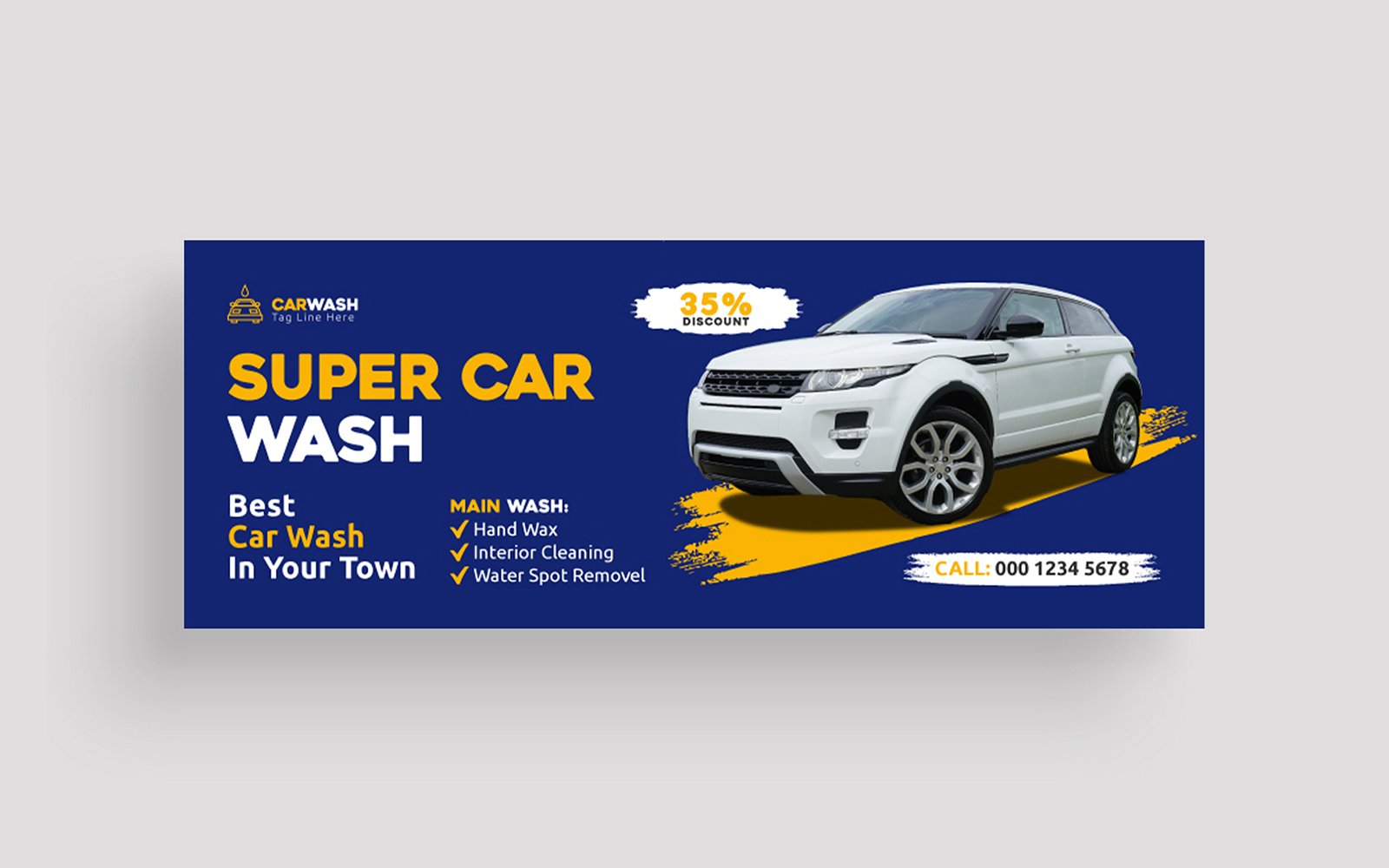 Template #295096 Car Wash Webdesign Template - Logo template Preview