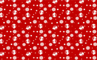 Abstract Christmas Pattern Vector Design