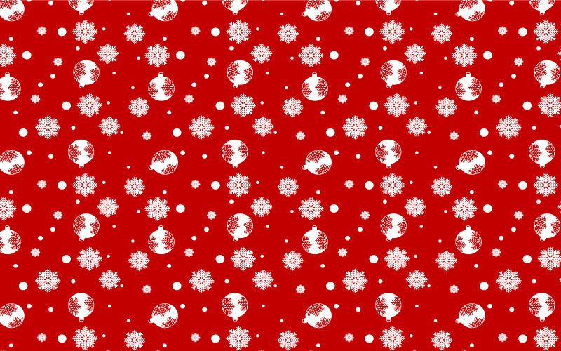 Abstract Christmas Pattern Vector Design