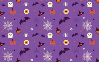 Halloween Minimal Pattern Decoration