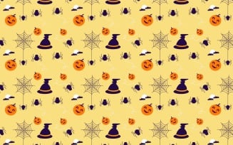 Halloween Pattern Background Vector