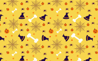 Spooky Pattern Background Decoration