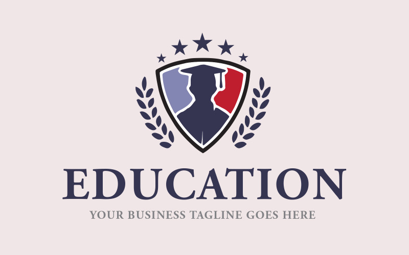 THEAcademy Education Logo Logo Template