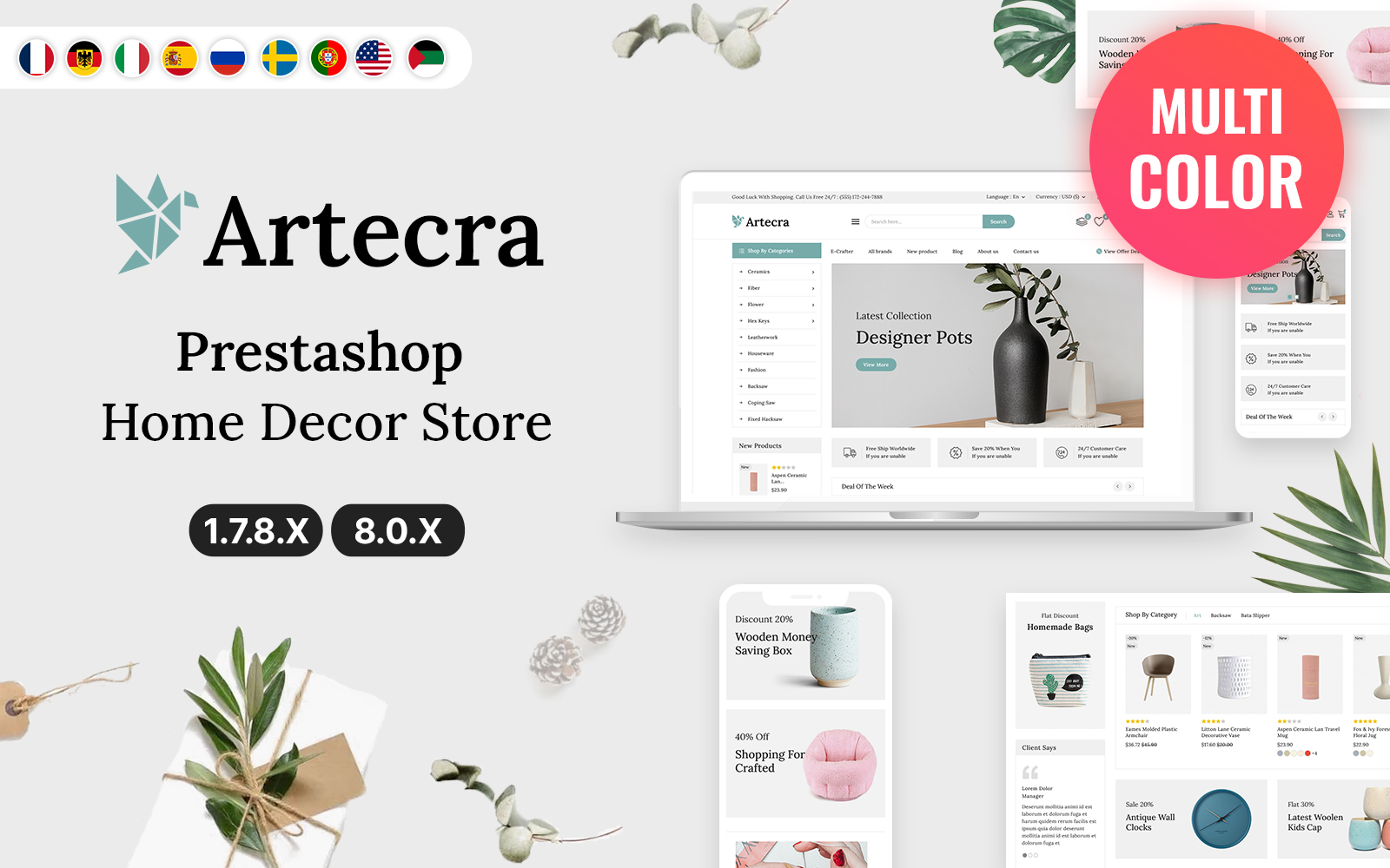 Template #295111 Art Decor Webdesign Template - Logo template Preview