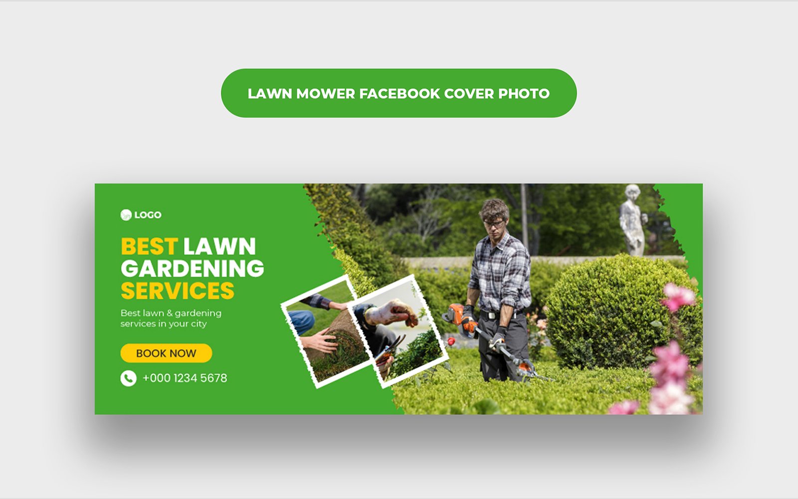 Template #295196 Mower Cover Webdesign Template - Logo template Preview