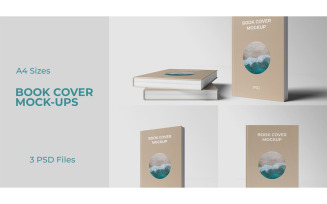 Book Cover Mockup Front View
