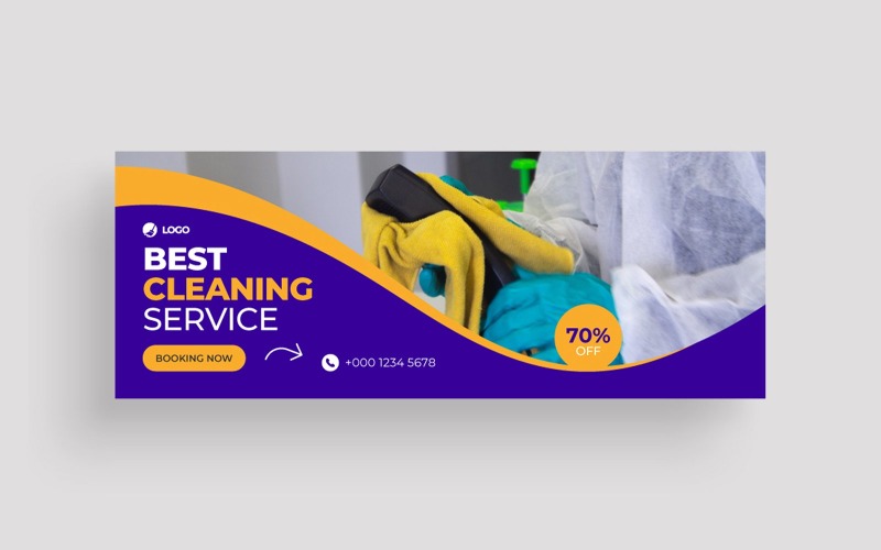 Cleaning Service Cover Photo Social Media