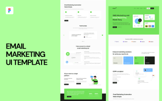 Email Marketing UI Template