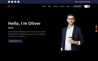 Free - Creative Personal Portfolio Html Template