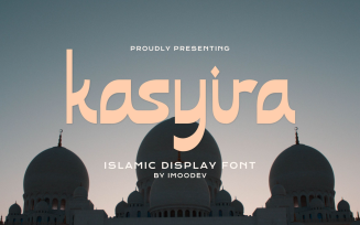 Kasyiro Islamic Modern Font