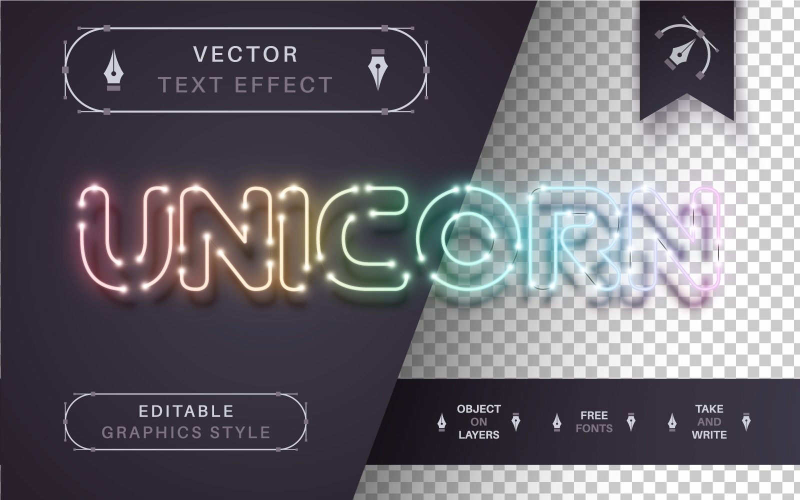 Template #295384 Effect Font Webdesign Template - Logo template Preview