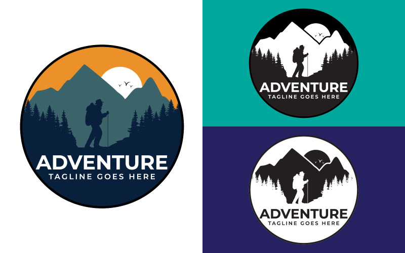 Adventure and Tourist Logo Design Logo Template