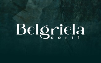 Belgriela - Modern Serif Fonts