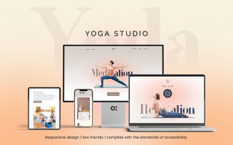 Yoda Elementor Kit Wordpress Yoga Studio
