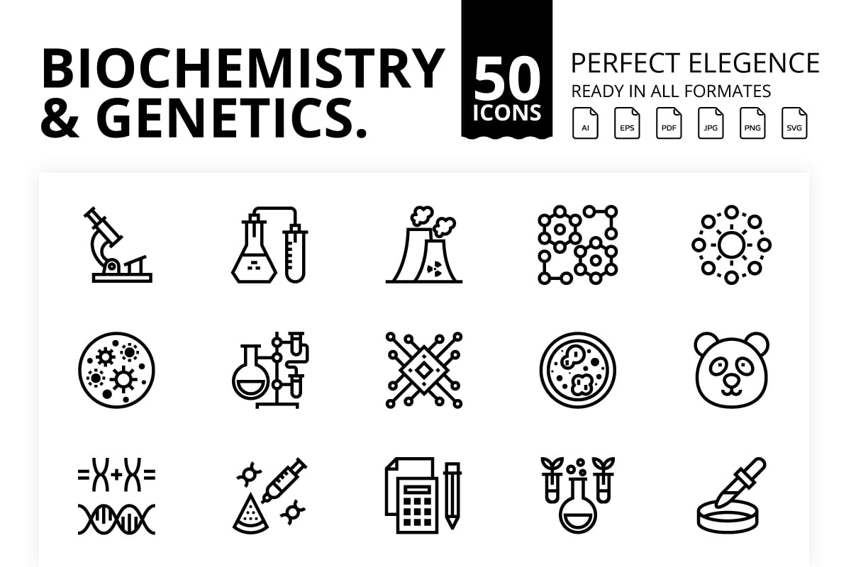 Kit Graphique #295436 Biochemistry Et Divers Modles Web - Logo template Preview