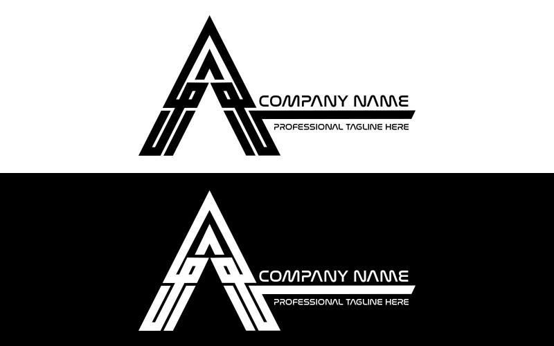 Creative Brand A Letter Logo Design - Brand Identity Logo Template