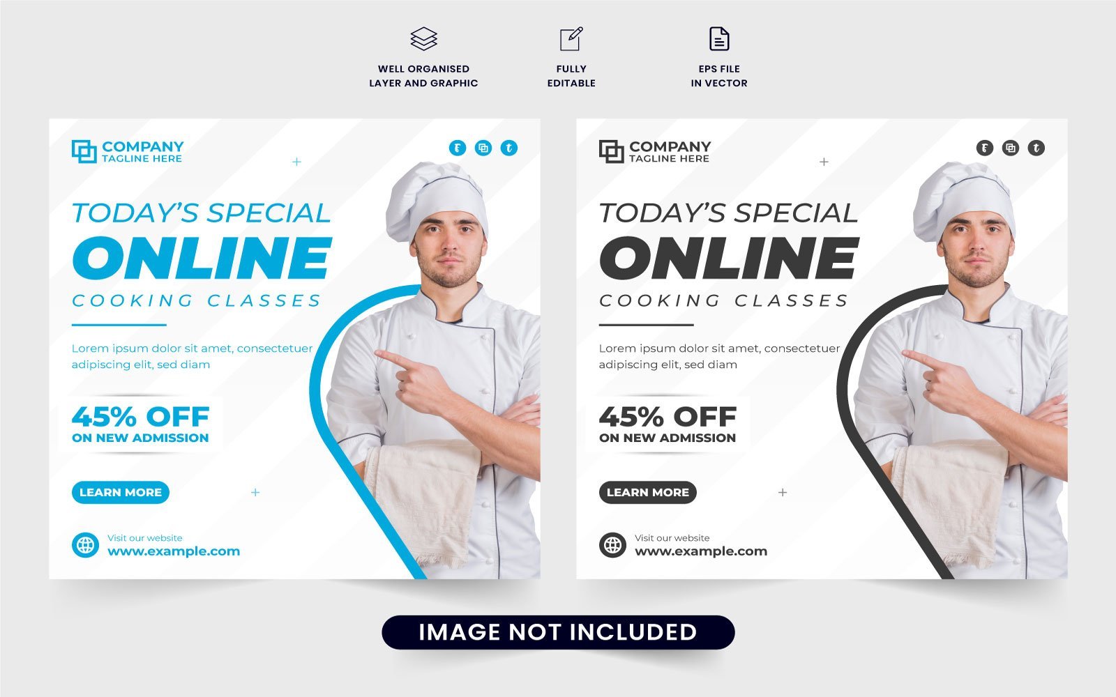 Kit Graphique #295527 Culinary Class Divers Modles Web - Logo template Preview