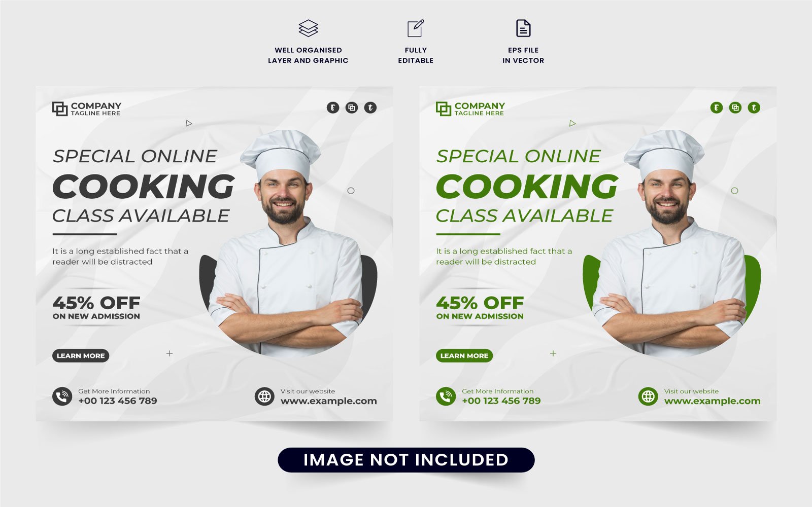 Kit Graphique #295533 Culinary Classe Divers Modles Web - Logo template Preview