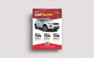 Car Sale Flyer Design Template