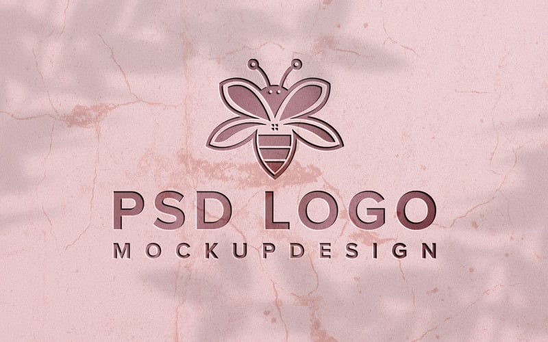 3d Logo Mockup With Concrete Wall Product Mockup