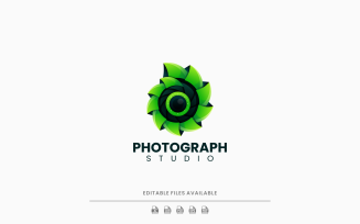 Photograph Gradient Logo Style