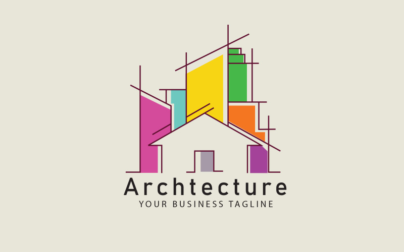 Professional Architecture Logo Logo Template