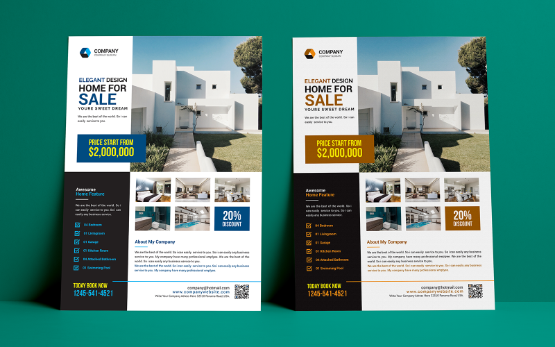 Real Estate Agency Business Flyer_Vol_018 Corporate Identity