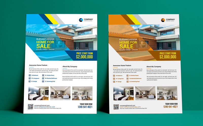 Real Estate Agency Business Flyer_Vol_019 Corporate Identity