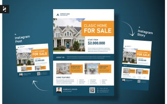 Real Estate marketing Flyer Template