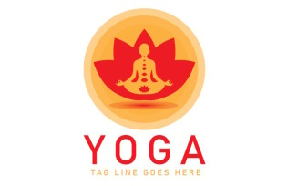 Yoga Logo Template - Spiritual Logo Template