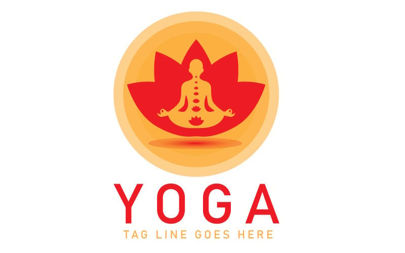 Yoga Logo Template - Spiritual Logo Template