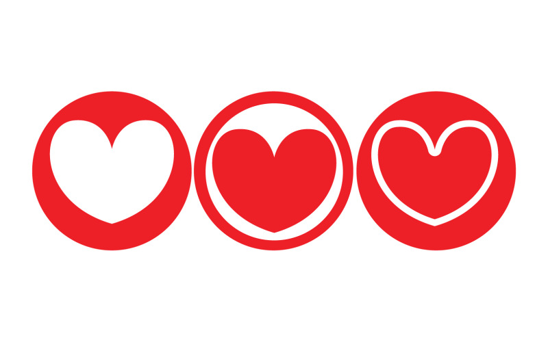 Love Vector Symbol Logo Design Template Vector V1 Logo Template