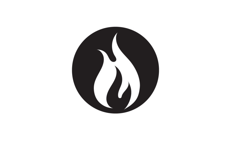 Fire Flame Vector Logo Hot Gas And Energy Symbol V30 Logo Template