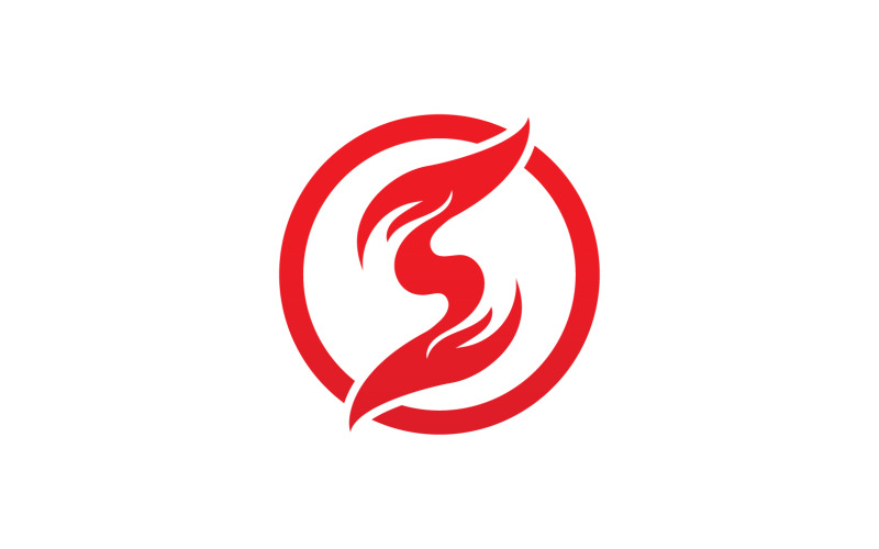 Fire Flame Vector Logo Hot Gas And Energy Symbol V37 Logo Template