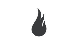 Fire Flame Vector Logo Hot Gas And Energy Symbol V24